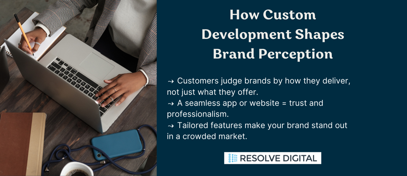 How Custom development shapes brand perception 