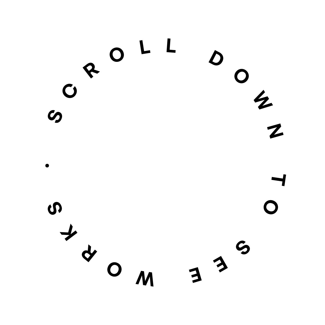 scroll down circular