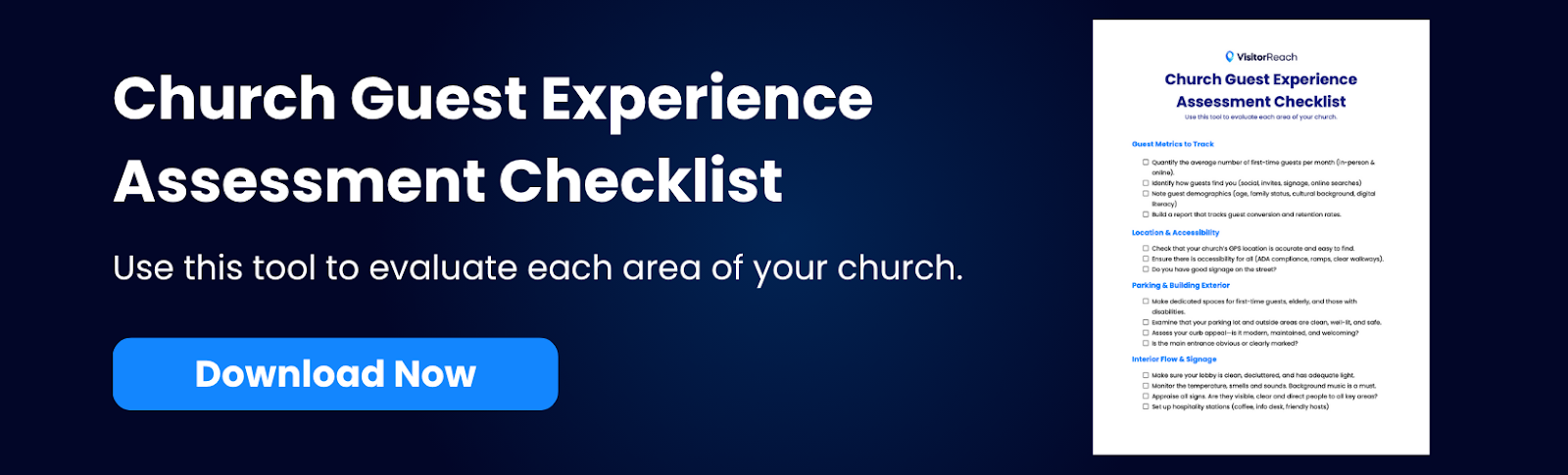 Church Guest Experience for Church Marketing