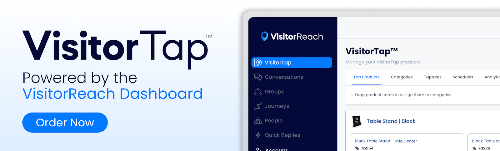 VisitorTap Order Now