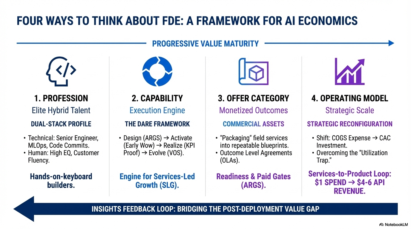 Four ways to think about FDE: A Framework for AI Economics.