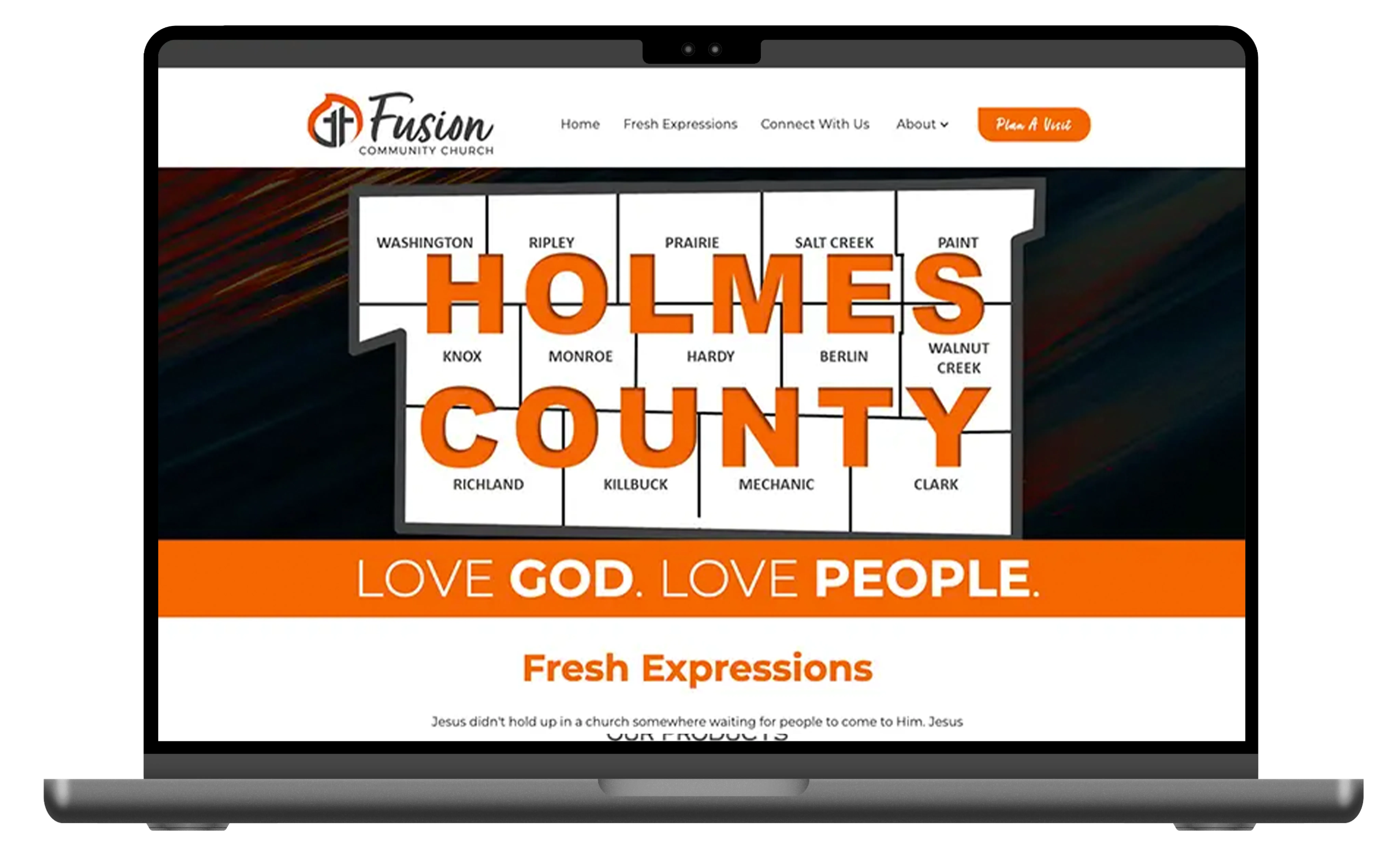 Fusion Community Church Website