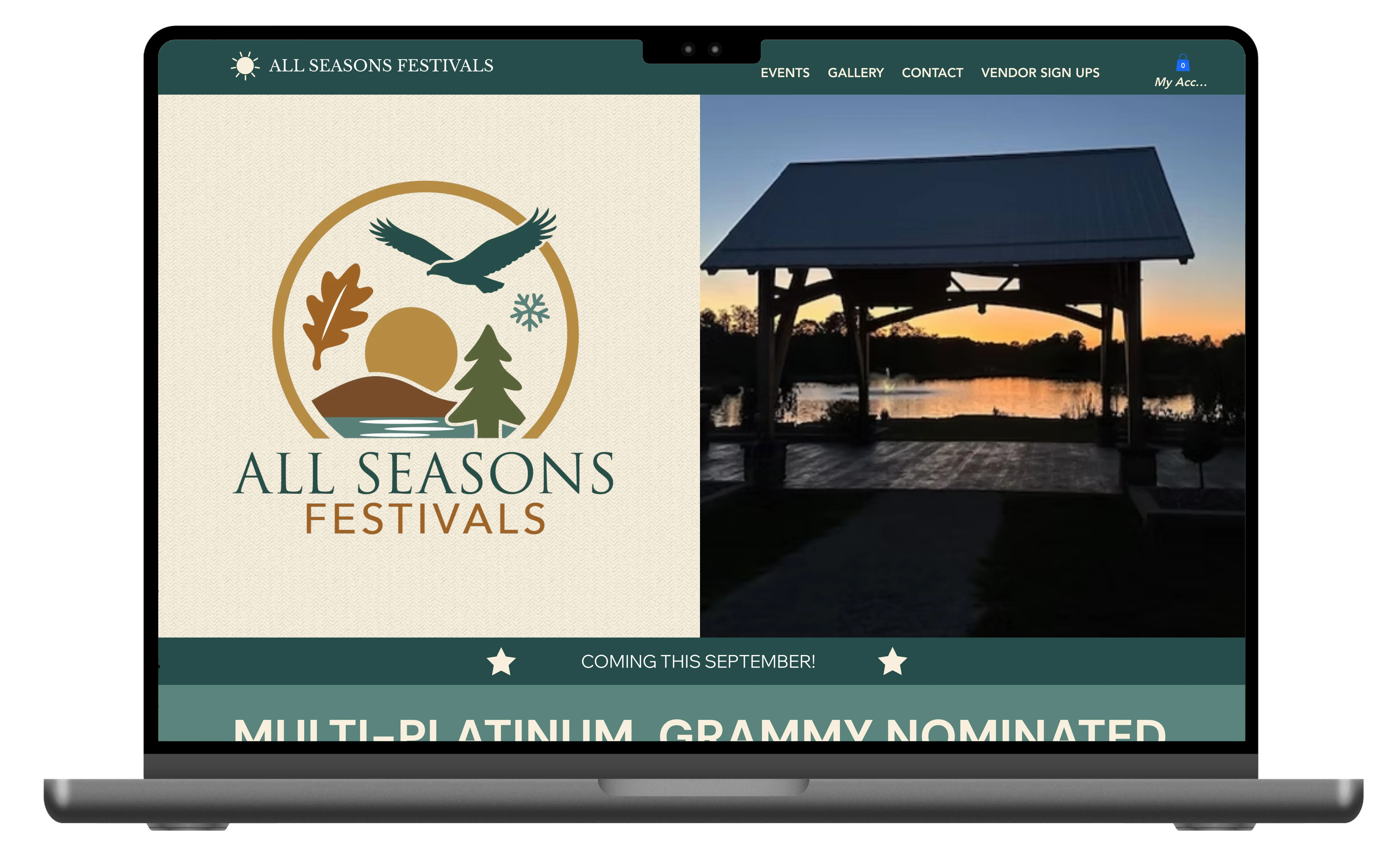 A website that we built and designed: Oasis Pools & Spas (www.oasispoolsohio.com).