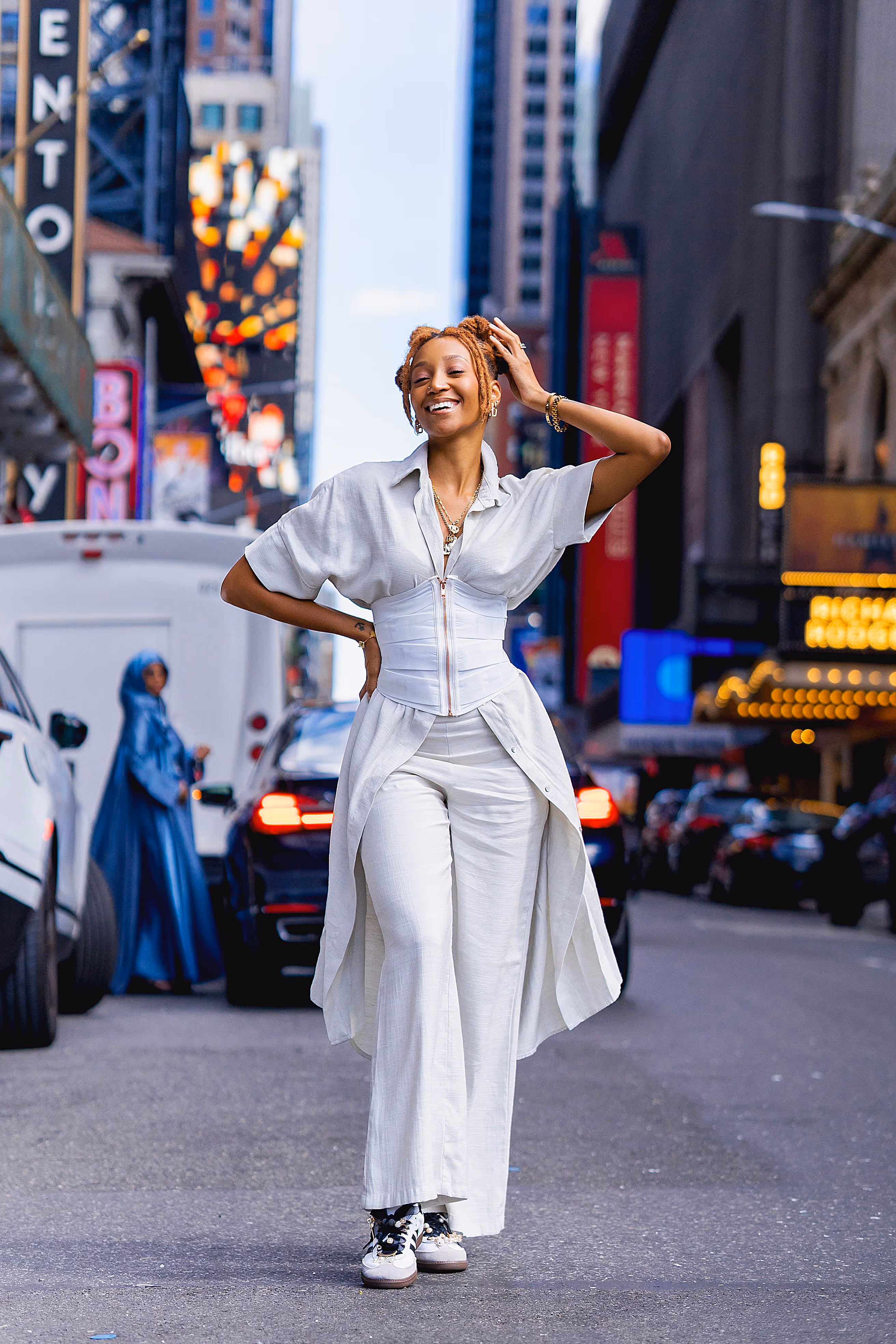 High fashion portrait by professional photographer Samuel E. Gbate of SEDGWICK MEDIA LLC. NJ, NYC, PA