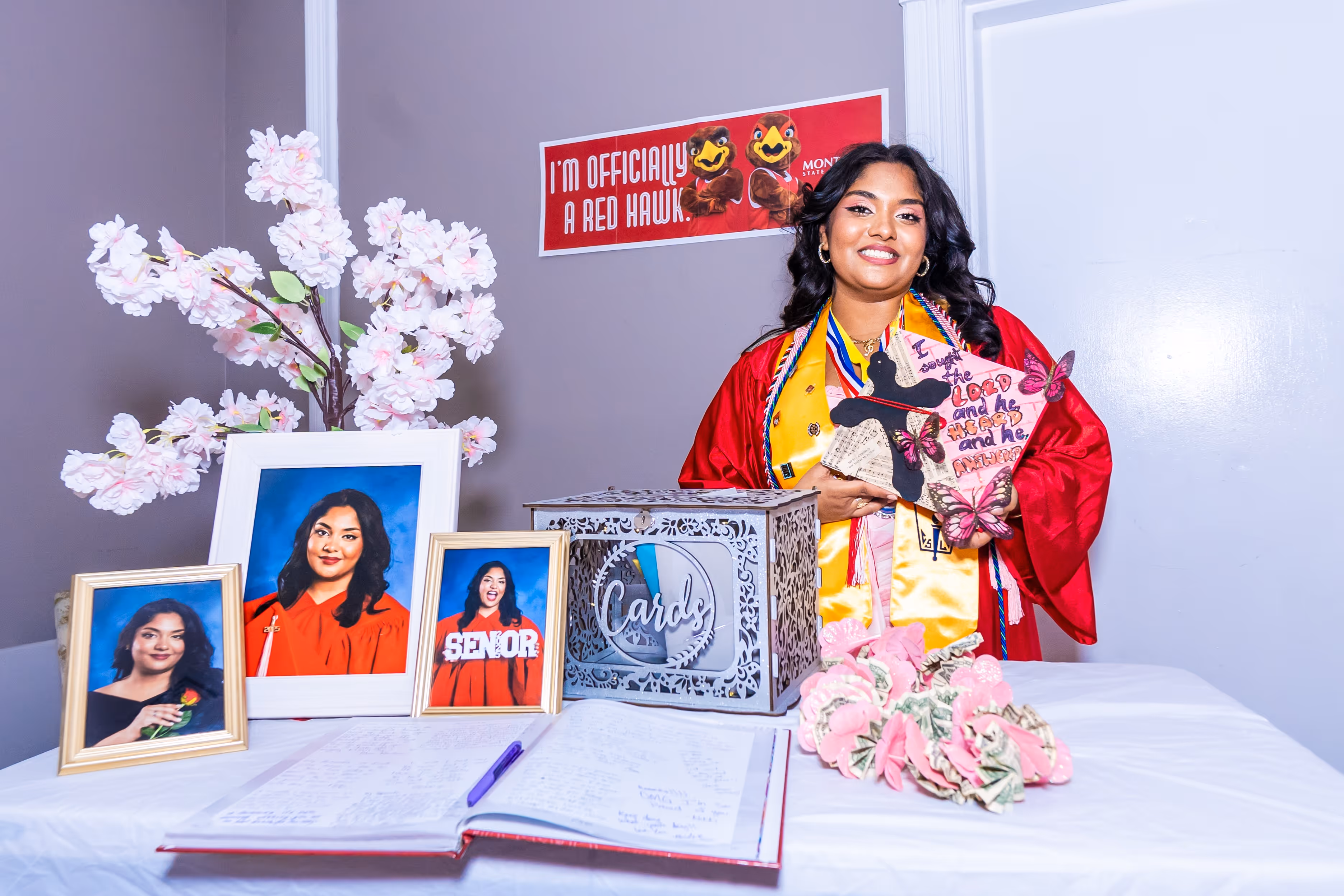 Graduation photography for college student, clean modern portrait, New Jersey