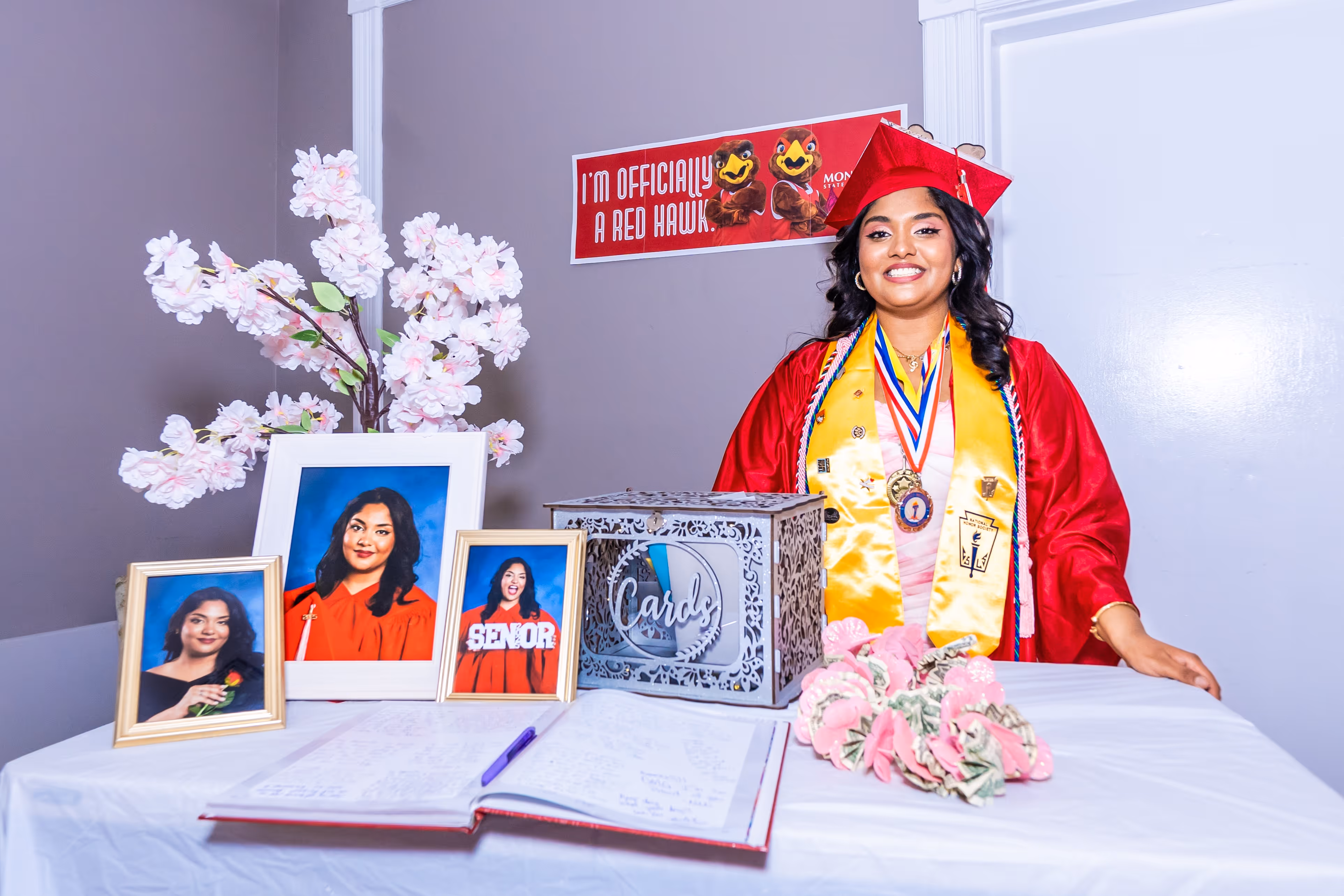 Graduation photography for college student, clean modern portrait, New Jersey