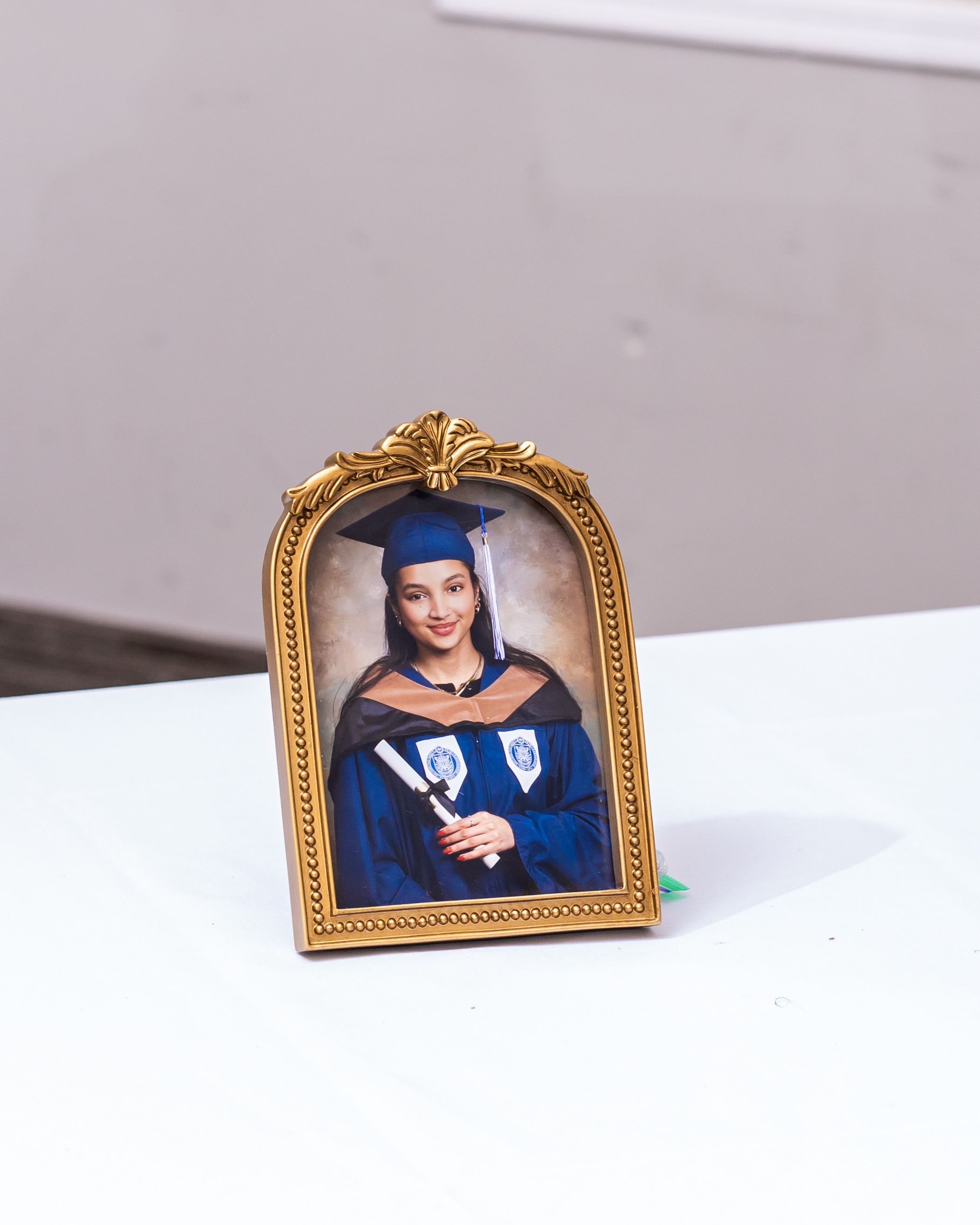 Graduation photography for college student, clean modern portrait, New Jersey