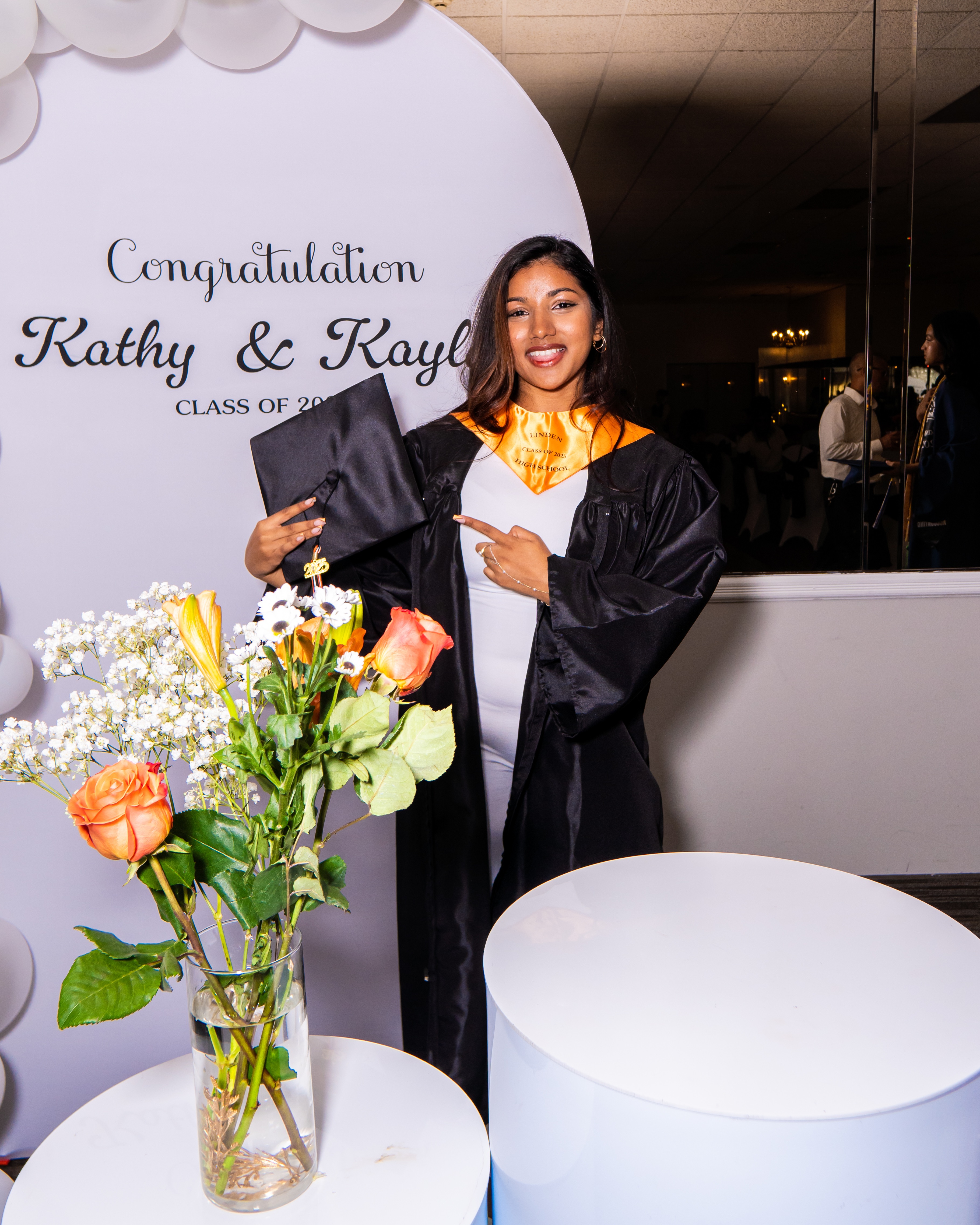 Graduation photography for college student, clean modern portrait, New Jersey