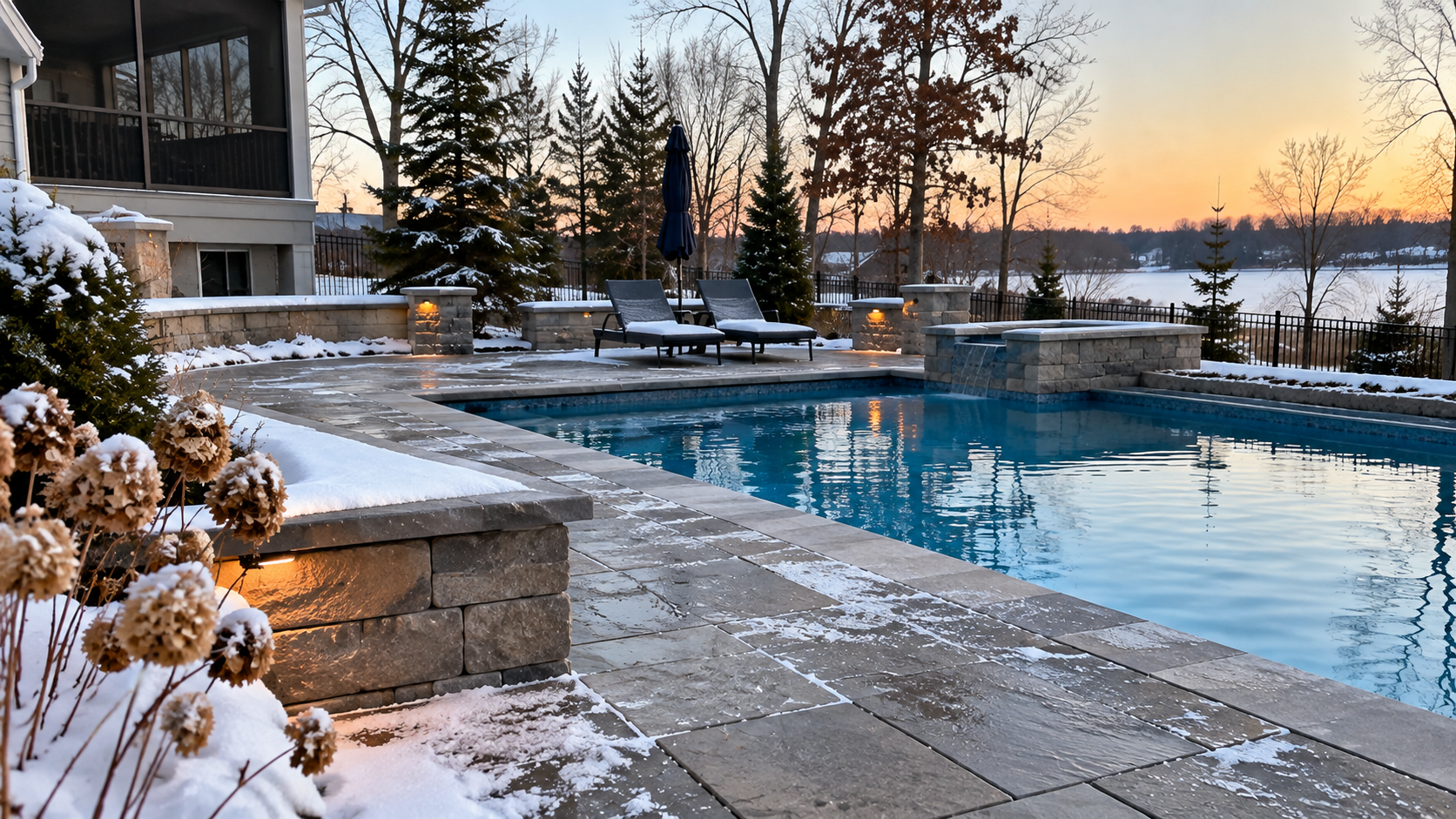 pool hardscaping Minnesota