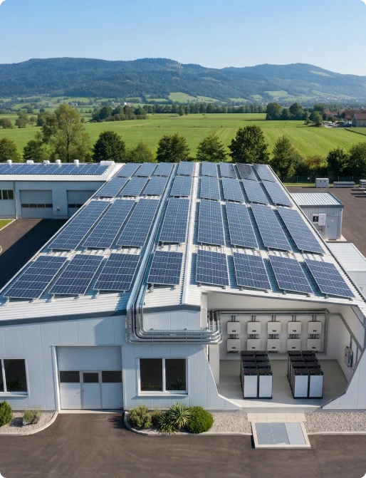 Industrial solar service