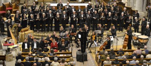 Répétition générale à l'église Saint-Joseph d'Angers le 11 avril 2024.
