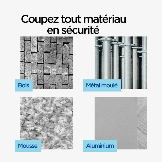 Guardian — Coupez tout matériau en sécurité