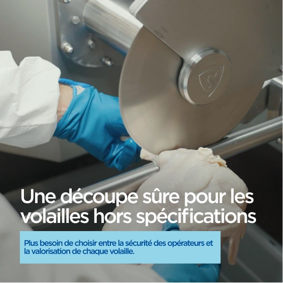 Guardian — Une découpe sûre pour les volailles hors spécifications