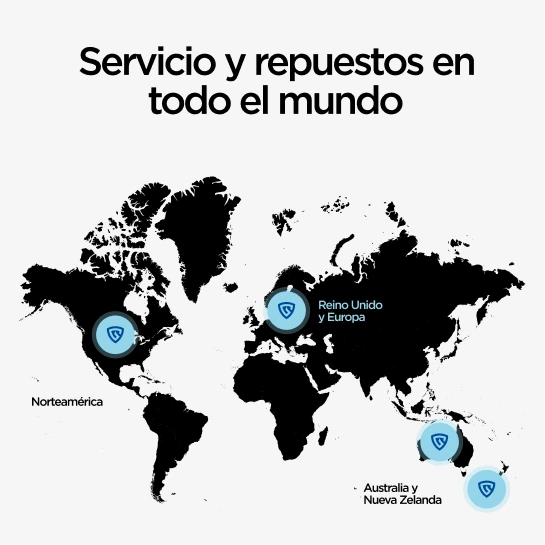 Guardian — Servicio y repuestos en todo el mundo