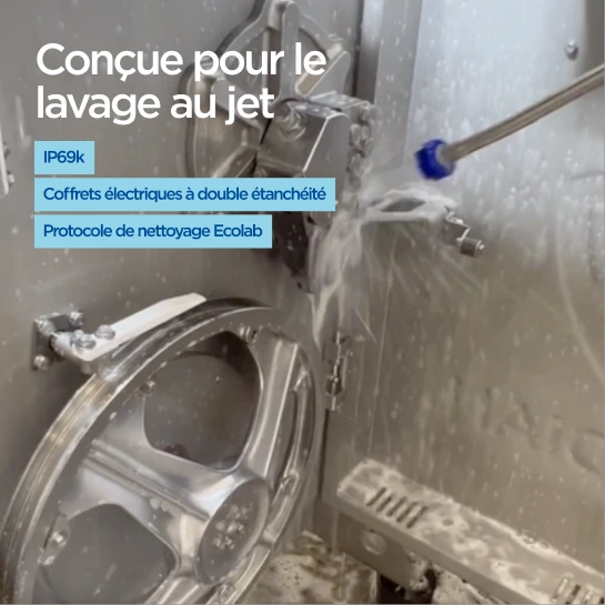 Guardian — Conçue pour le lavage au jet