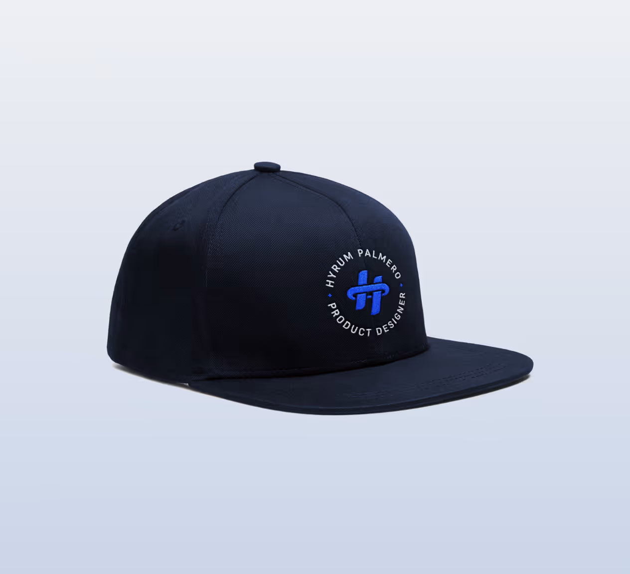 Sleek cap design for Hyrum Palmero