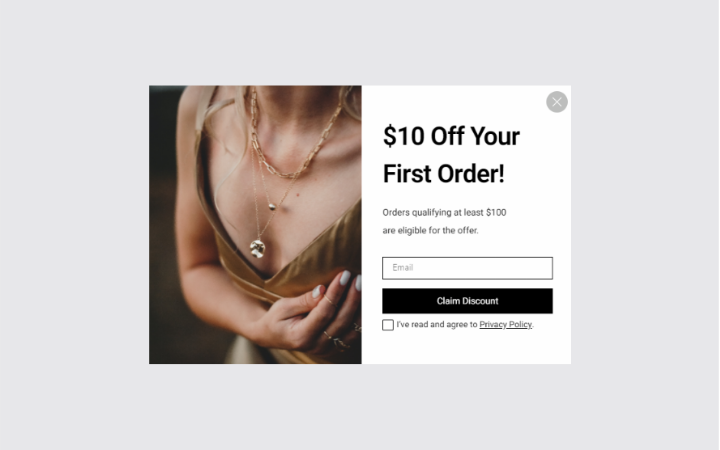 shopify lightbox popup example