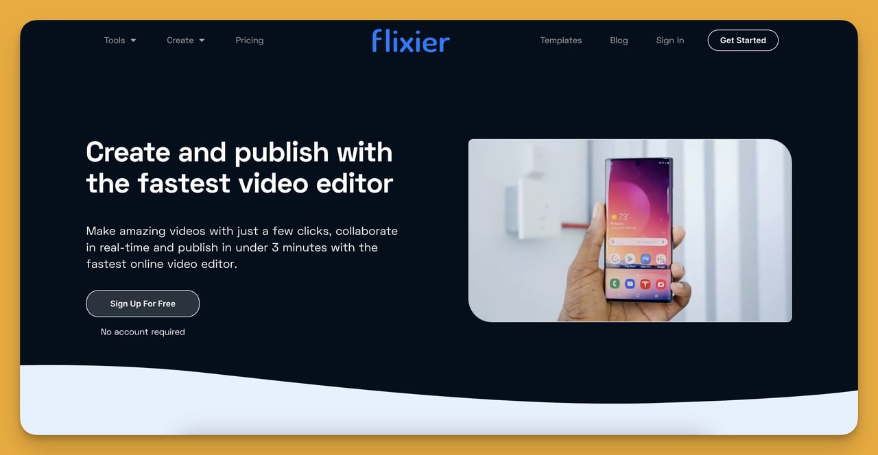 audio to text converter flixier anasayfa