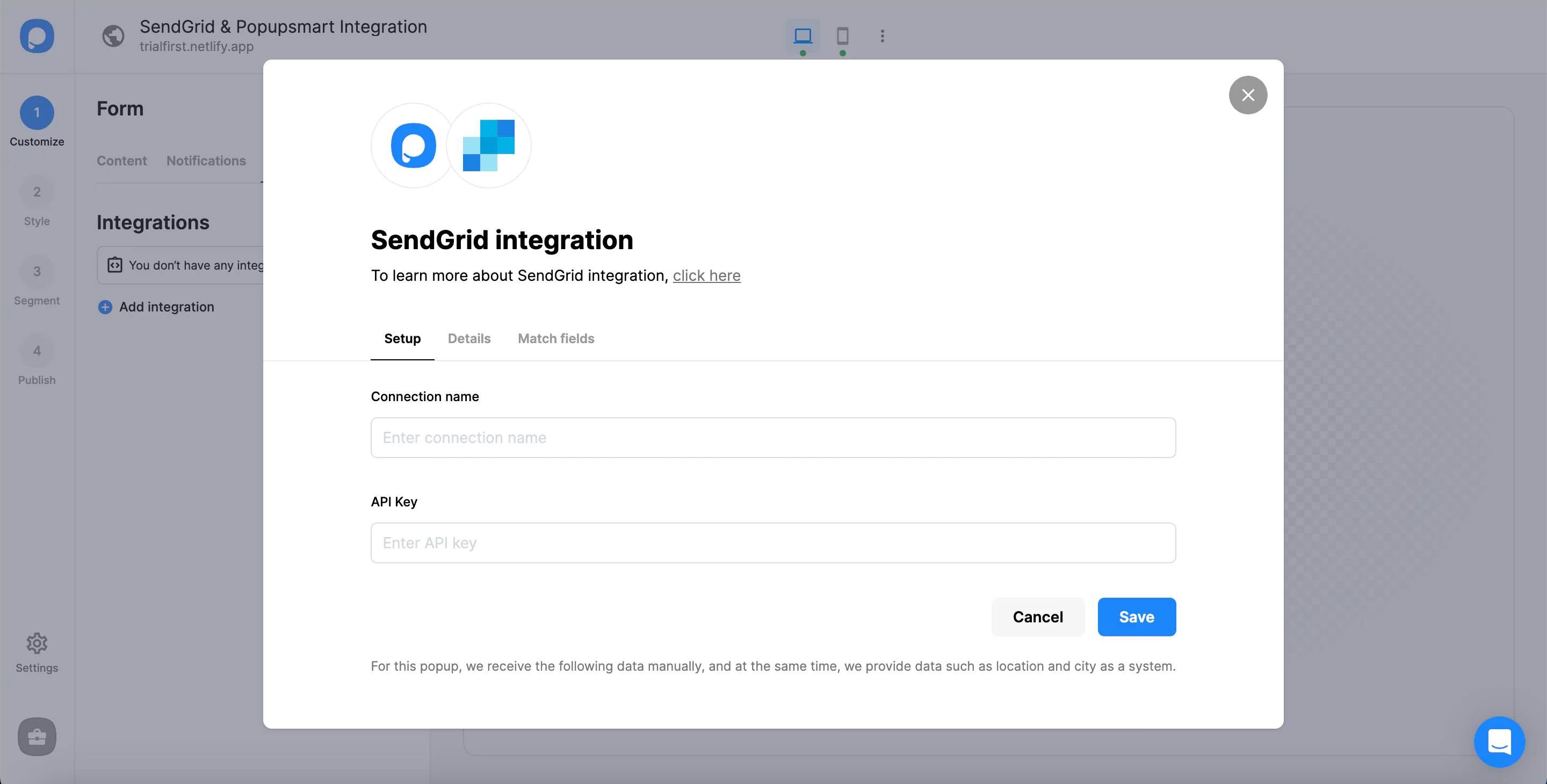 add new SendGrid API