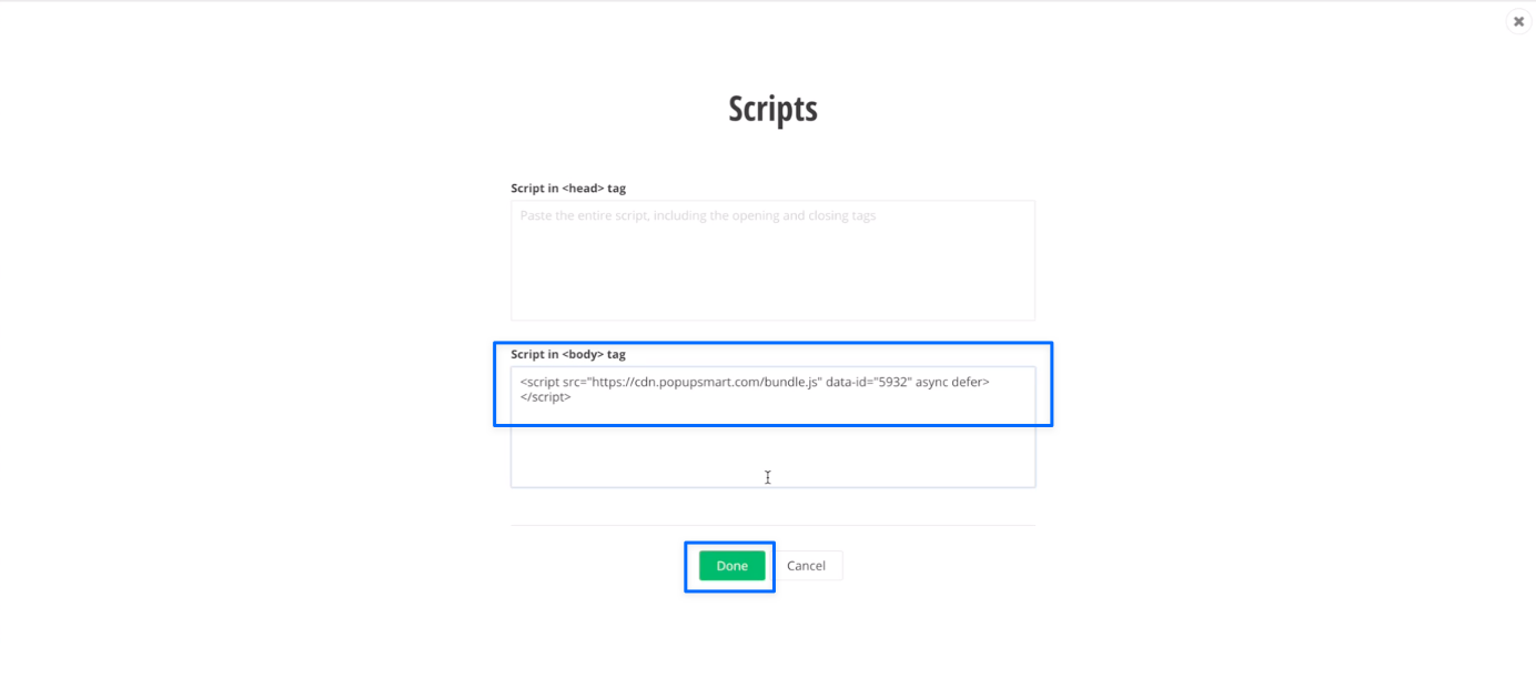 pasting the embed code to sitefinity website