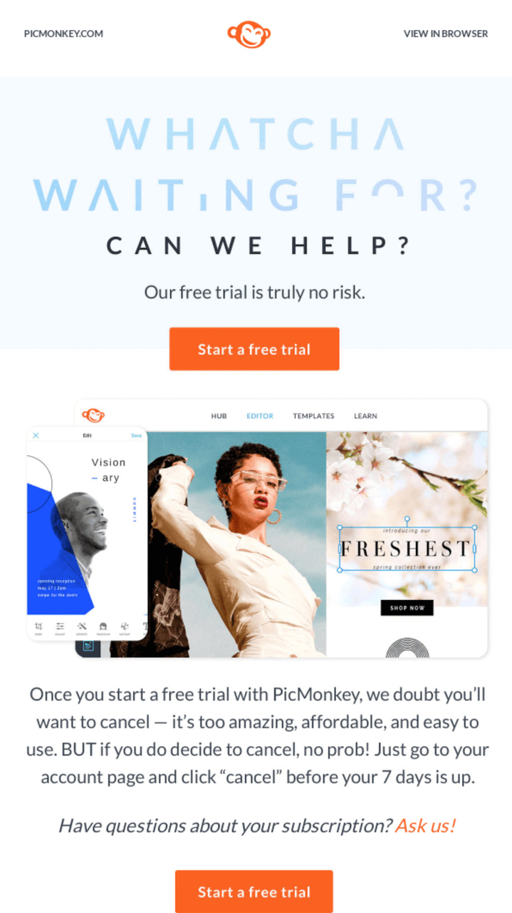 10 Free Trial Email Templates with Effective Examples