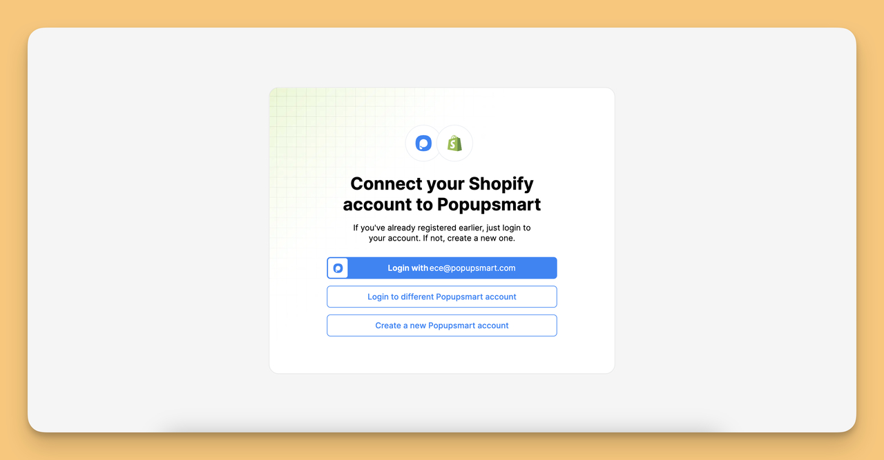 Popupsmart'ın Shopify Uygulaması ile Otomatik Karşılama E-postası Oluşturma İkinci Adımı.