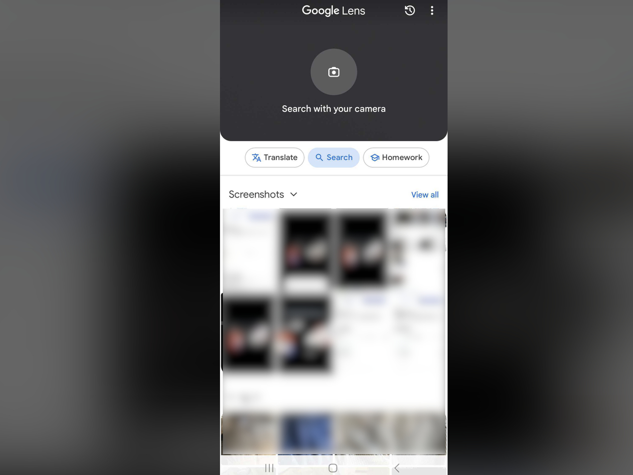 Tap the Photo Gallery Icon