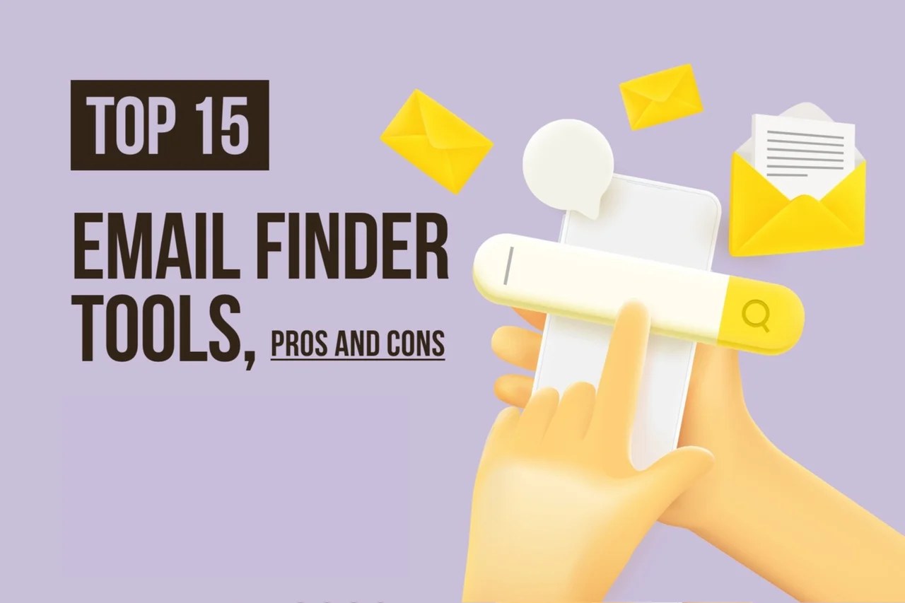 Top 16 Email Finder Tools: Pros and Cons + Reviews for 2025