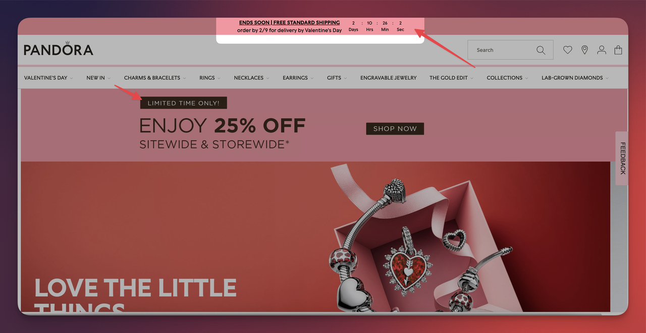 1. Countdown timers & urgency triggers