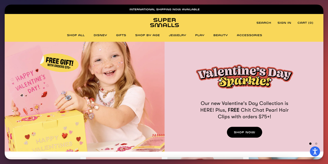 5. Valentine’s day free gift offers