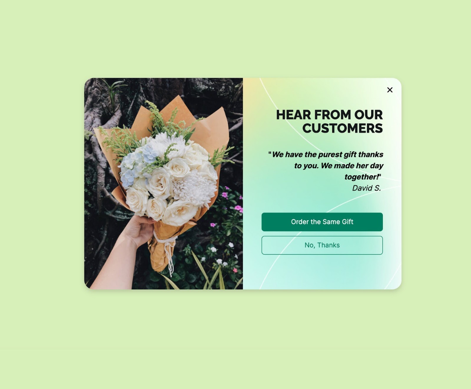 Image for the headline: "Showcase Social Proof"