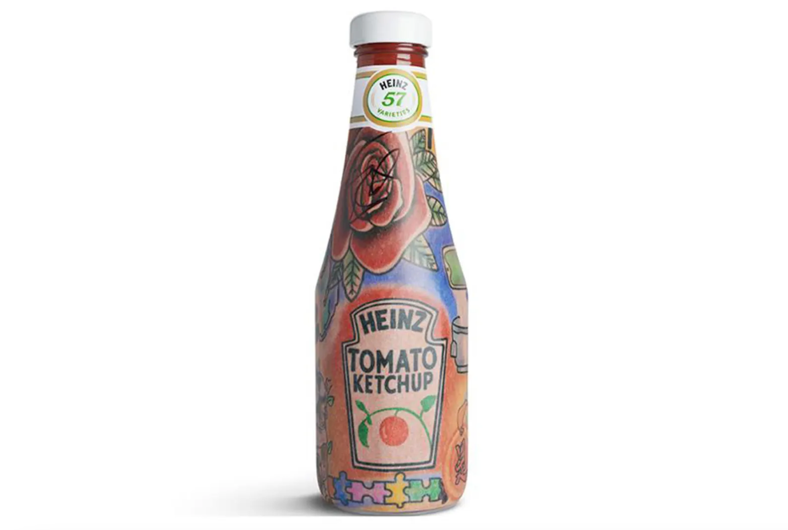 Limited edition example wih Heinz's ketchup design