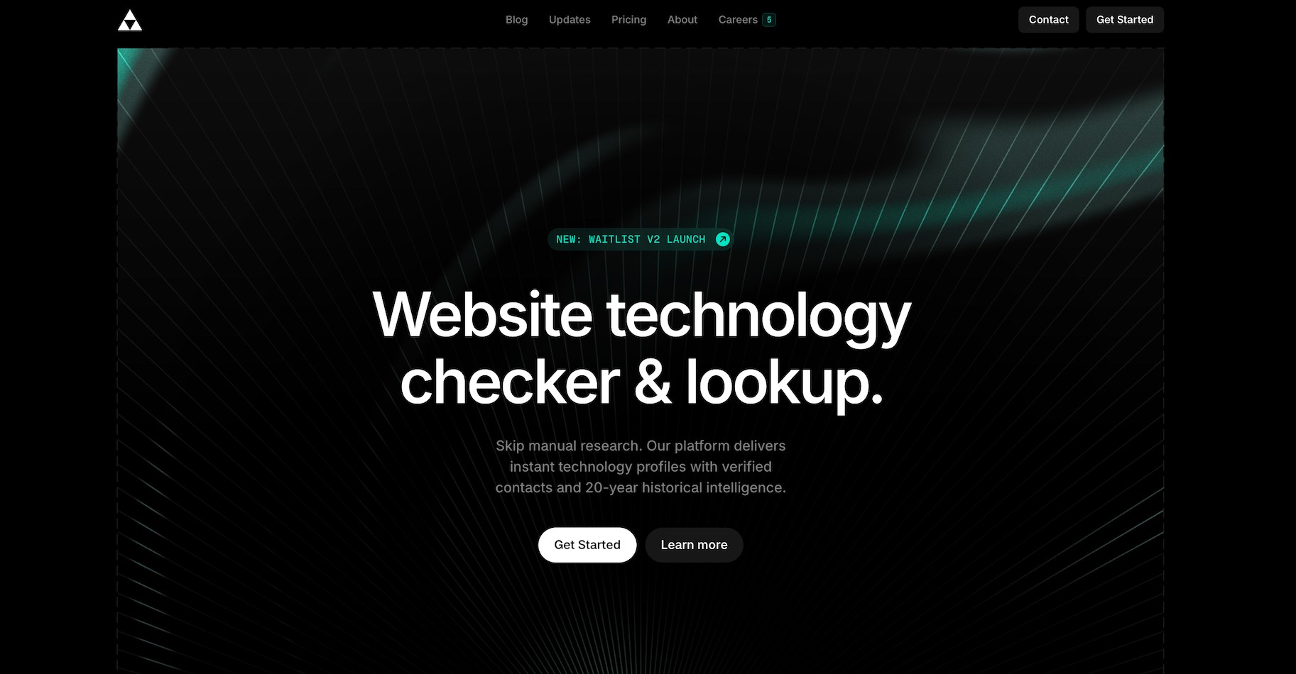 TechnologyChecker.io: Instant Technology Profiles with 20-Year Historical Intelligence