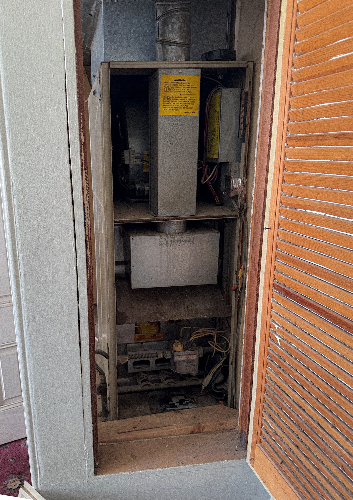 Before HVAC work