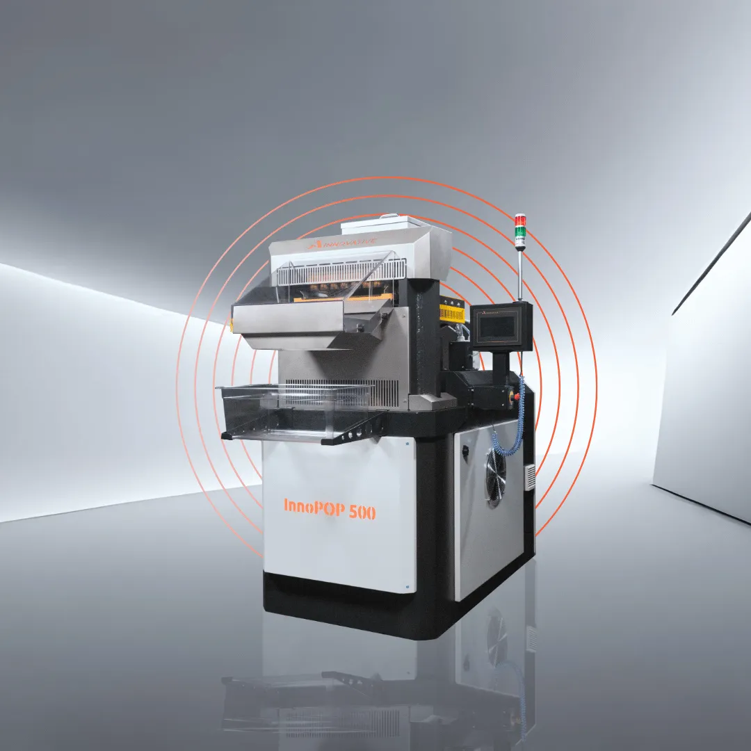 InnoPOP popped chips machine and snack production equipment