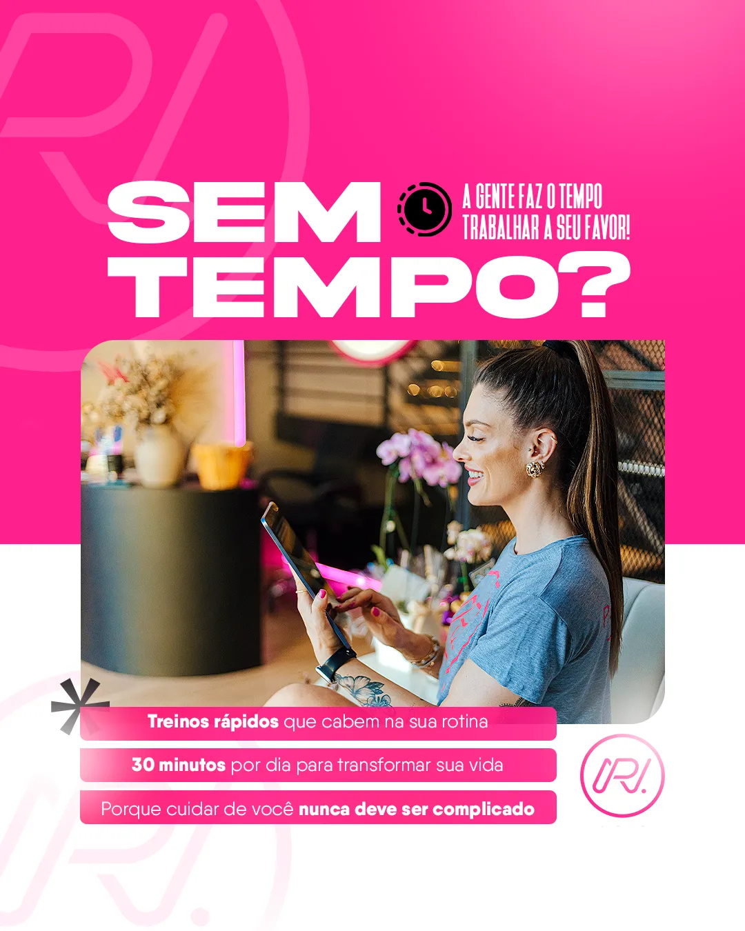 Desenvolvimento de Imagem/Arte realizado para postagem no feed do Instagram para a empresa PLN