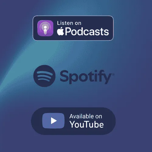 A card pointing out that CMB Connect podcast is available on Apple podcast, Spotify and Youtube.