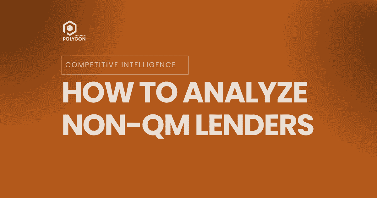 How to analyze a lender's Non-QM business