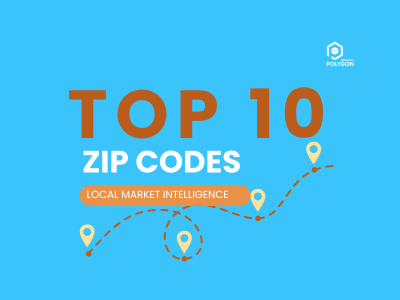 Kansas City metro top purchase ZIP codes chart from Polygon Research