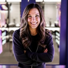 Emily has been leading group fitness for years and spent much of that time on the mic as a cycling instructor. If you’ve taken one of her Basecamp classes, you know this to be true as she tends to have a strong fondness for long bike pushes and sprints. Known for being “sweet but savage,” Emily is also known for encouraging people to “embrace their pace” while finding joy in the sometimes uncomfortable process. When she’s not teaching or taking class, you can find Emily with her husband Tyler,  daughter Hadley, or Goldendoodle Dolly. 