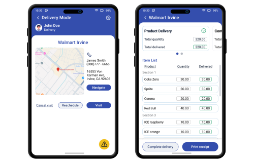 distribution and inventory management app project banner