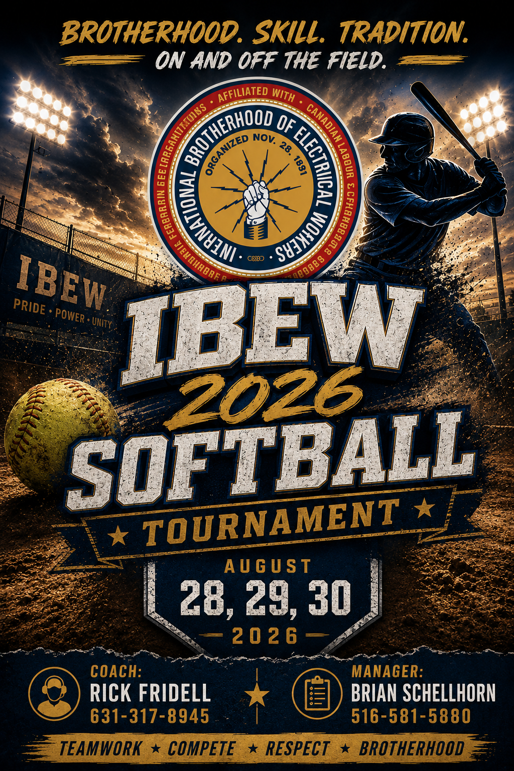 IBEW 2026 Softball Tournament