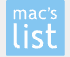 Mac's List