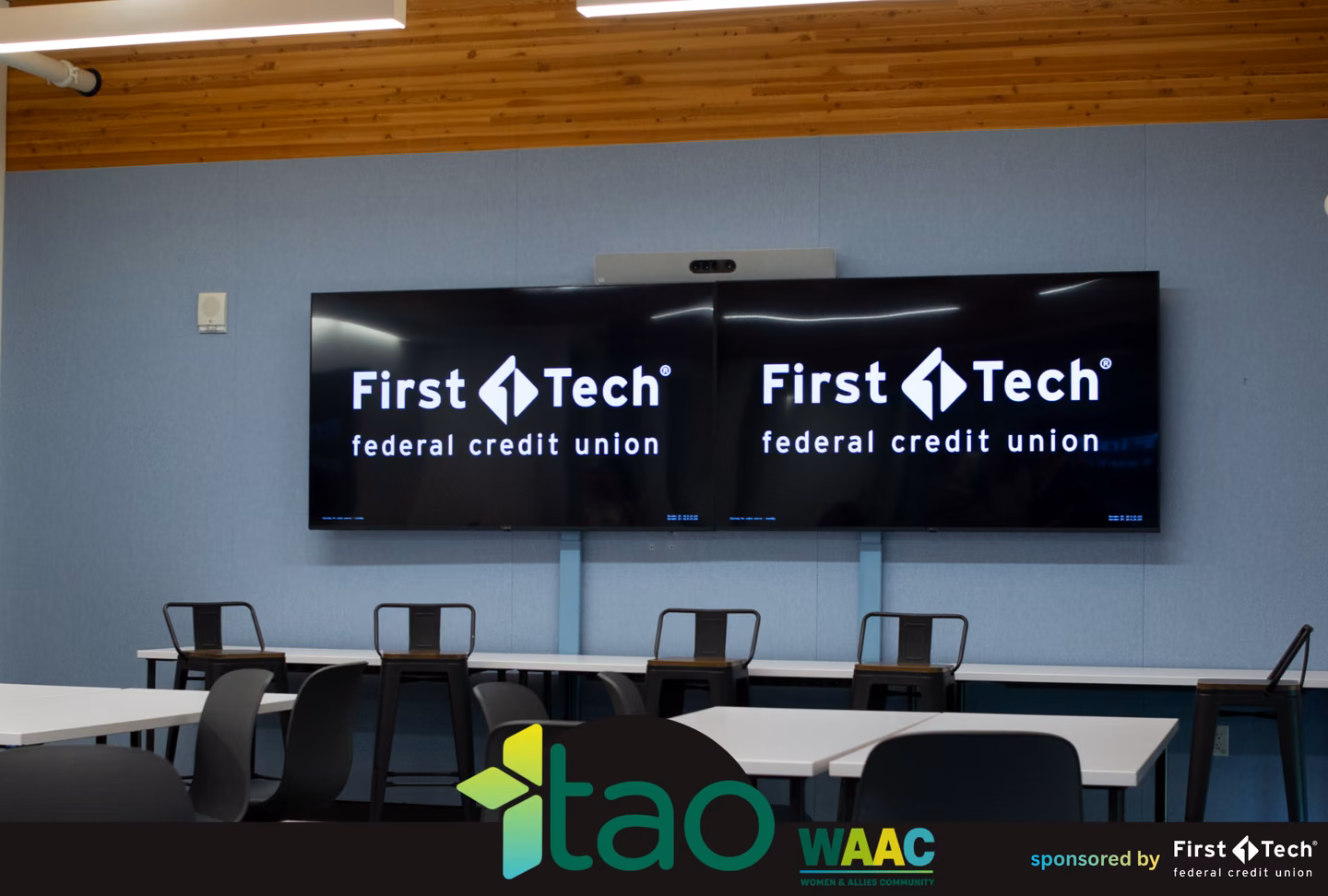 First Tech Federal Credit Union conference room in Hillsboro, host venue for the WAAC event