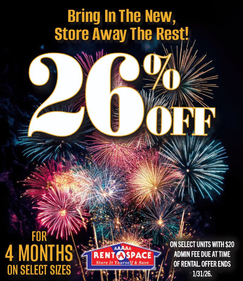 25% off for 4 months on select units