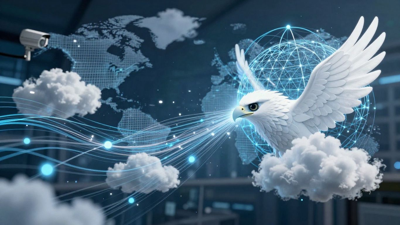 Eagle eye network cloud surveillance AI