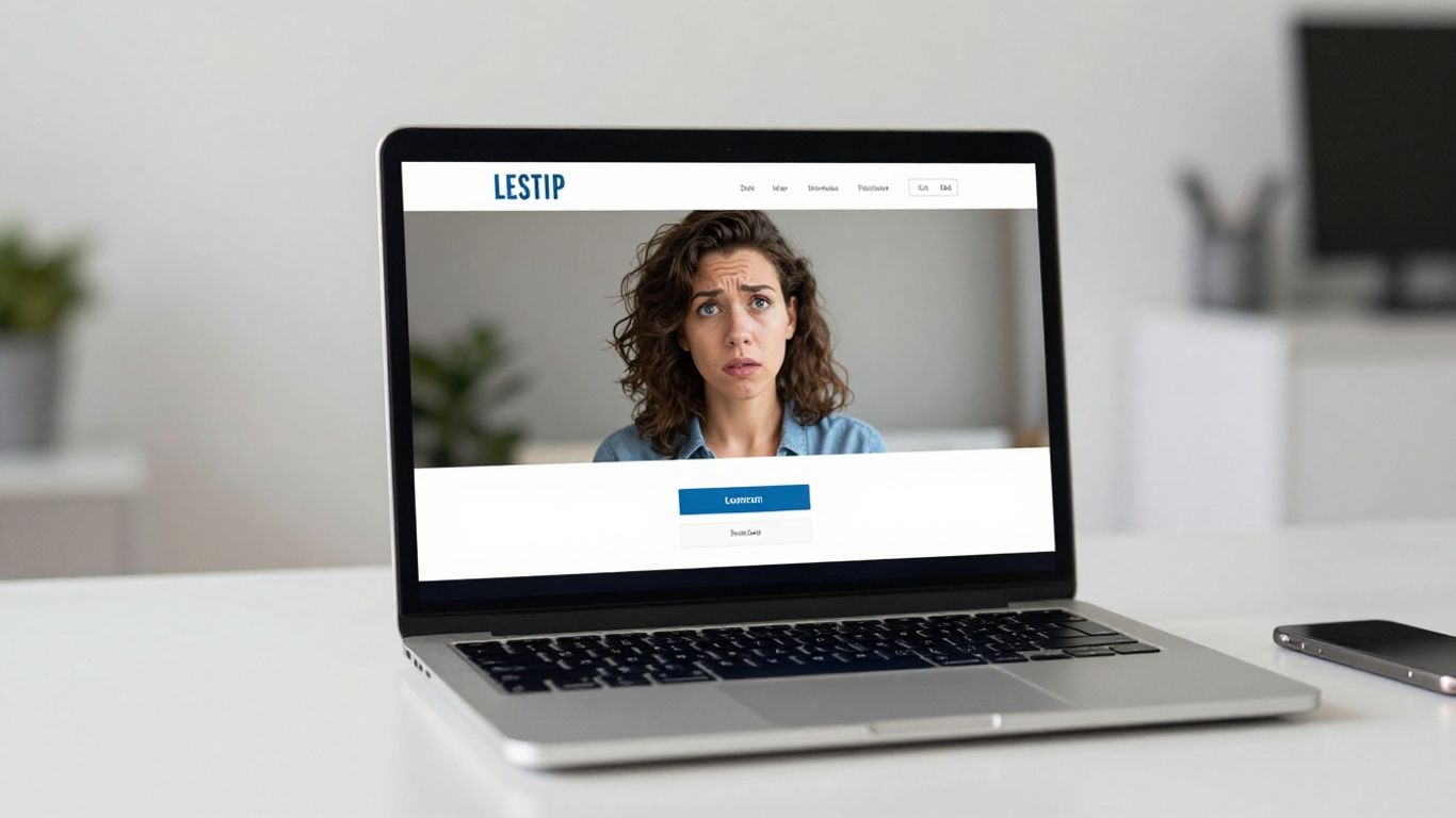 Troubleshooting airoos default login page on a laptop.