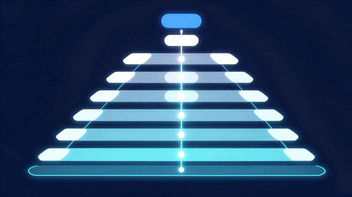 Verkada Partner Program tiers with ascending levels and interconnected elements.