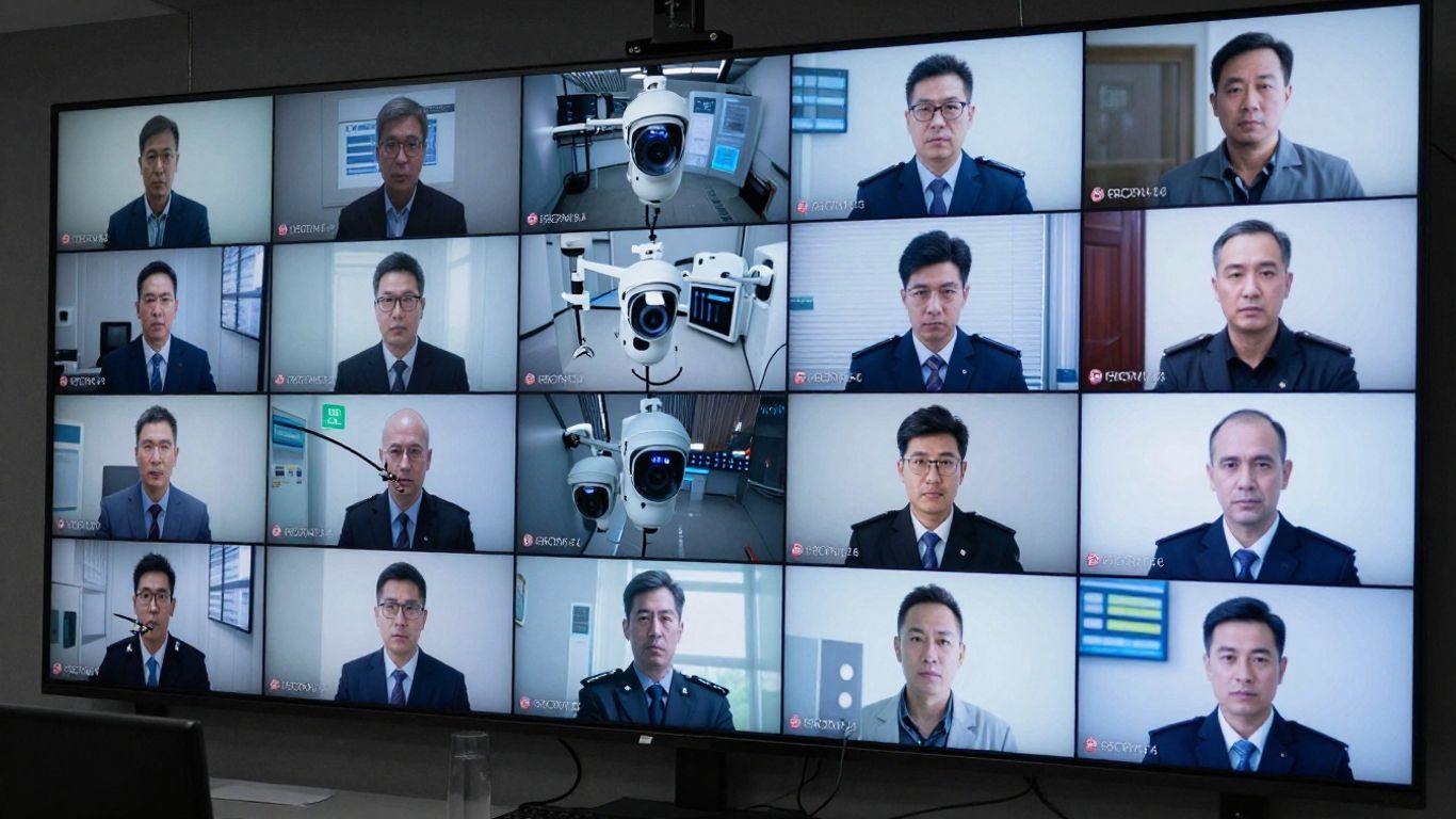 Genetec Omnicast IP video surveillance system interface.