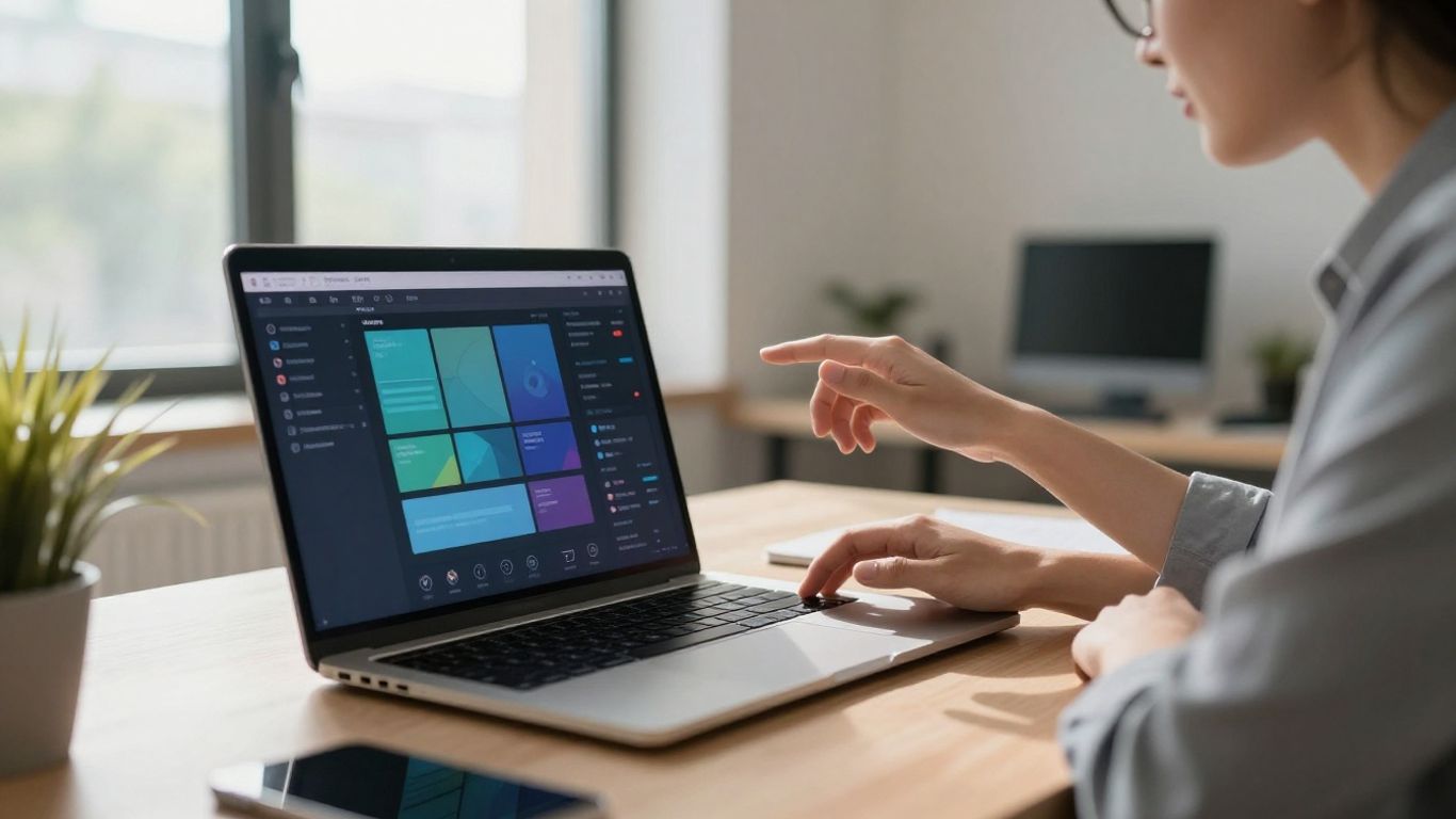Avigilon Partner Portal interface on a laptop screen.